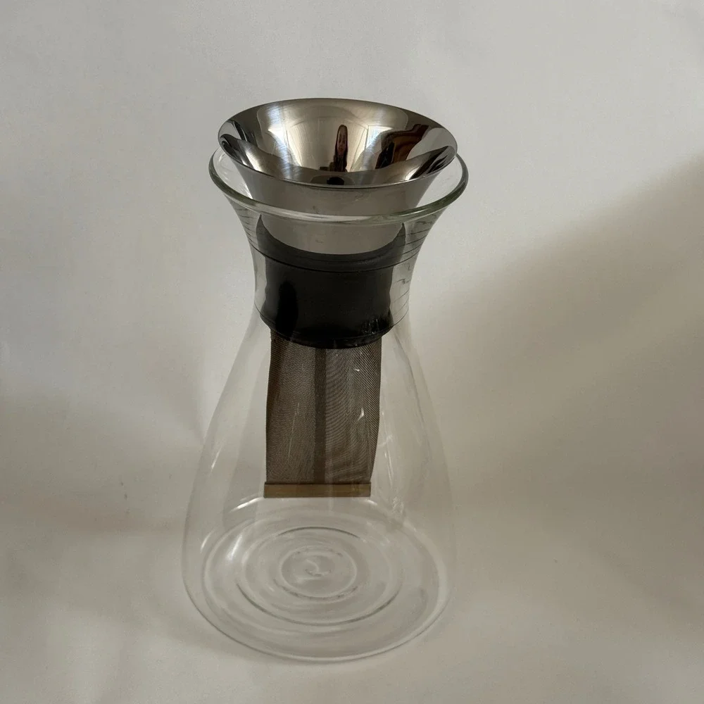 Vintage Eva Solo CafeSolo 1L Coffee Maker Glass Carafe Neoprene Cover Denmark
